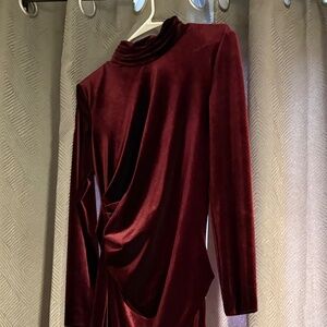 Zara Collection Velvet Dress Size L - NWOT